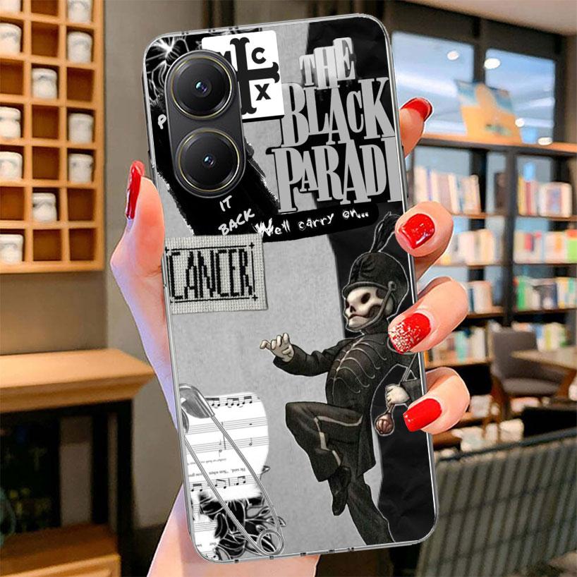 My Chemical Romance MCR Phone Case For Xiaomi Poco F7 Ultra X7 X6 X5 Pro M7 Redmi 15C 15 13C 13 12C 12 10C 10 9A 9C 9T 9 Shell P