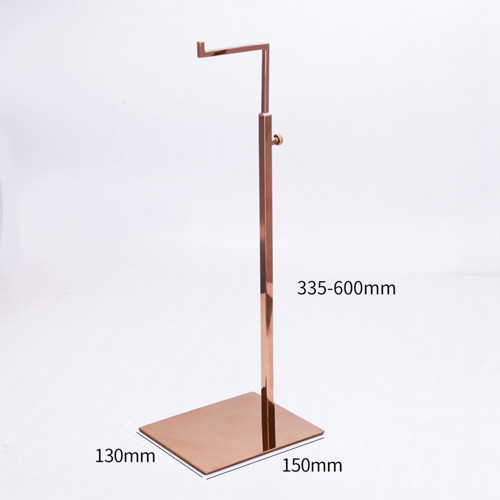 Handbag Display Rack, Bags Purse Stand Stable Stainless Steel Hanging Hook Holder Tabletop