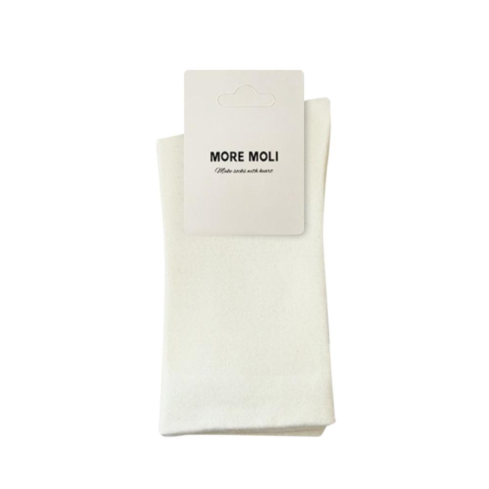 

Solid Color Medium Tube Sock Medium Tube Women Socks Loose Stacked Stockings Women Derss бежевый