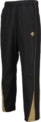 Basketball Long Pants Water S Pants, Warm-up (Buttoned Hem), Repellent, Breathable, CB132551P, Men's, Black/V Gold,