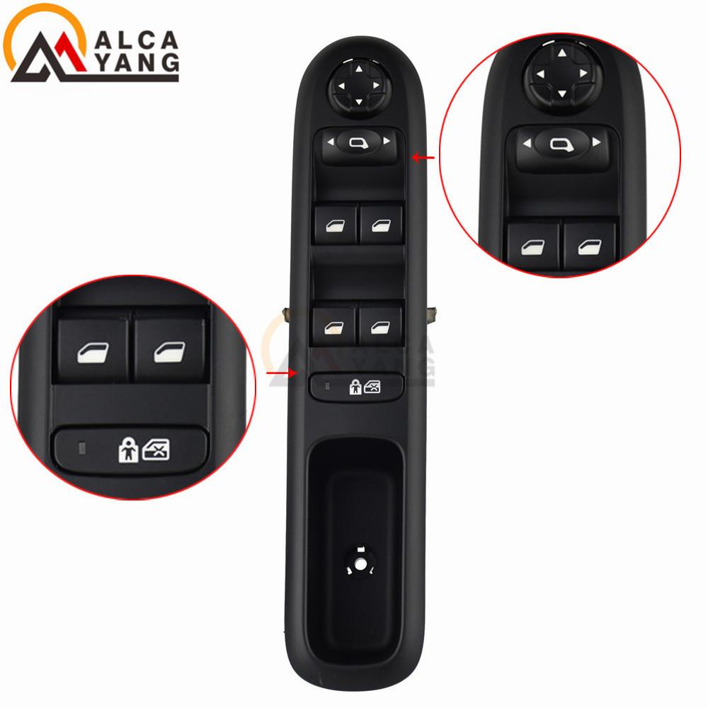 Master Power Window Switch For Peugeot 3008 5008 Hatchback Wagon Left front door lifter switch 96650621ZD 6490X6 .