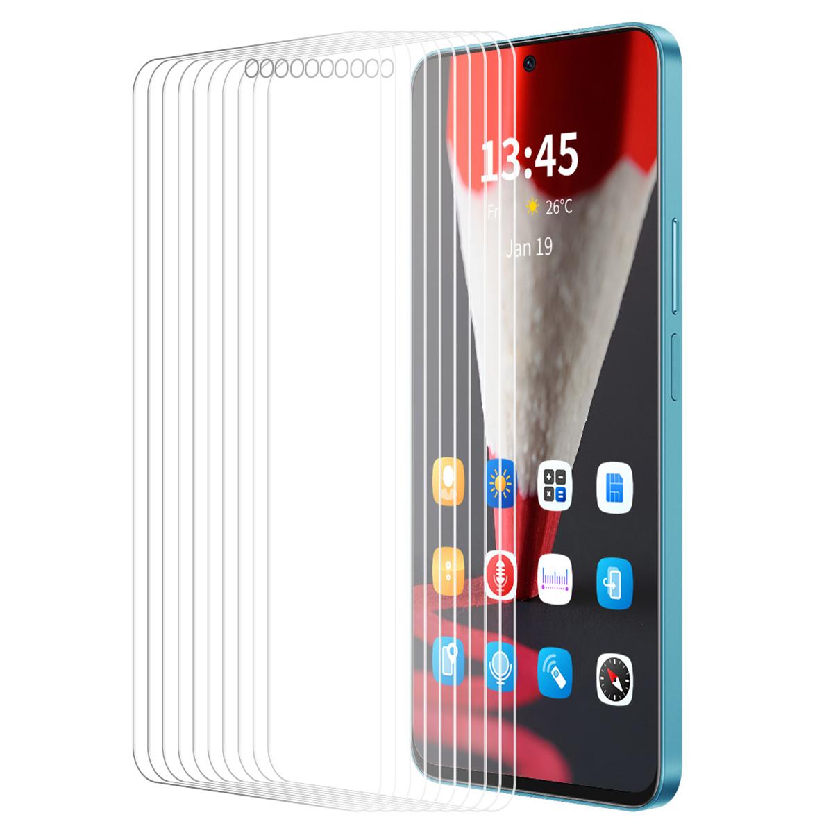 

ENKAY HAT PRINCE 10 шт. Захисна плівка для екрана Google Pixel 9 Pro Прозора Плівка з високоалюмінієво-силікатного скла Твердість 9H Type A