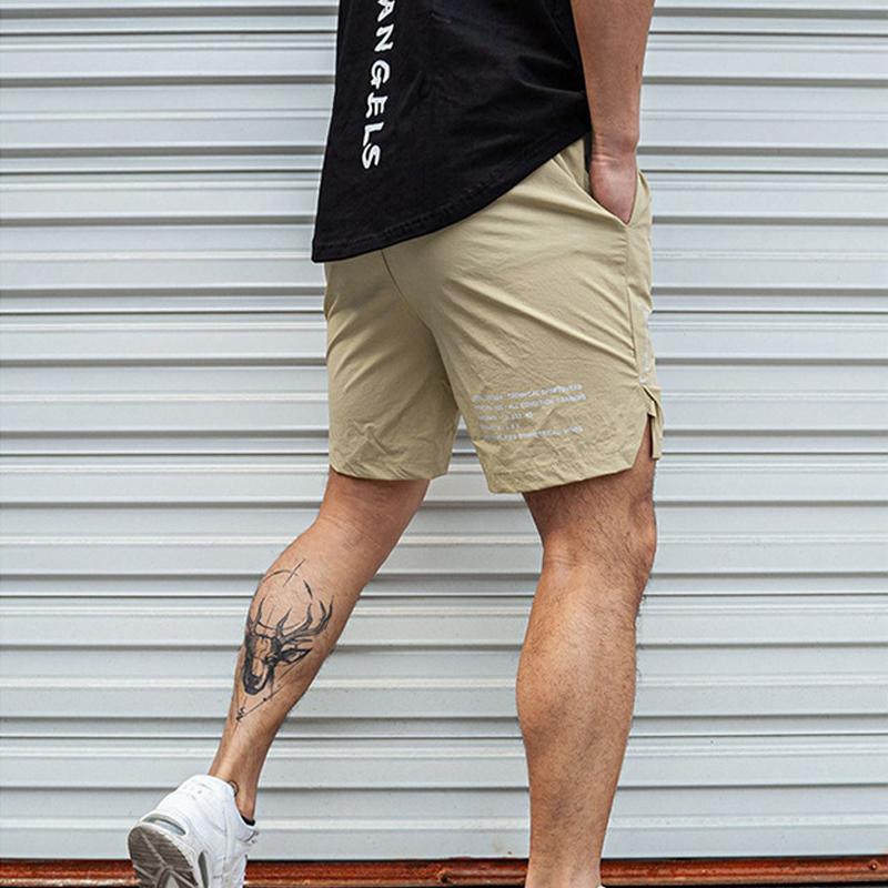 Pantaloni scurți sport casual, elastici, de vară, cu uscare rapidă