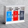 Jinghong Outdoor Commercial Stainless Steel Trash Can