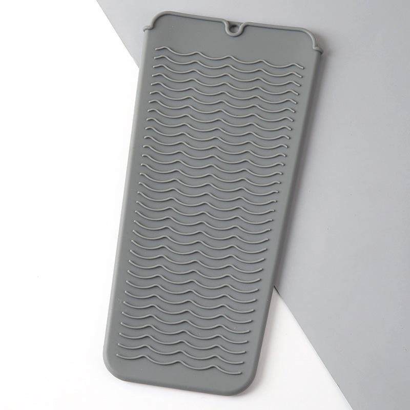 Heat-Resistant Silicone Storage Bag - Portable Insulation Pouch for Hair Straightener & Styling Tools