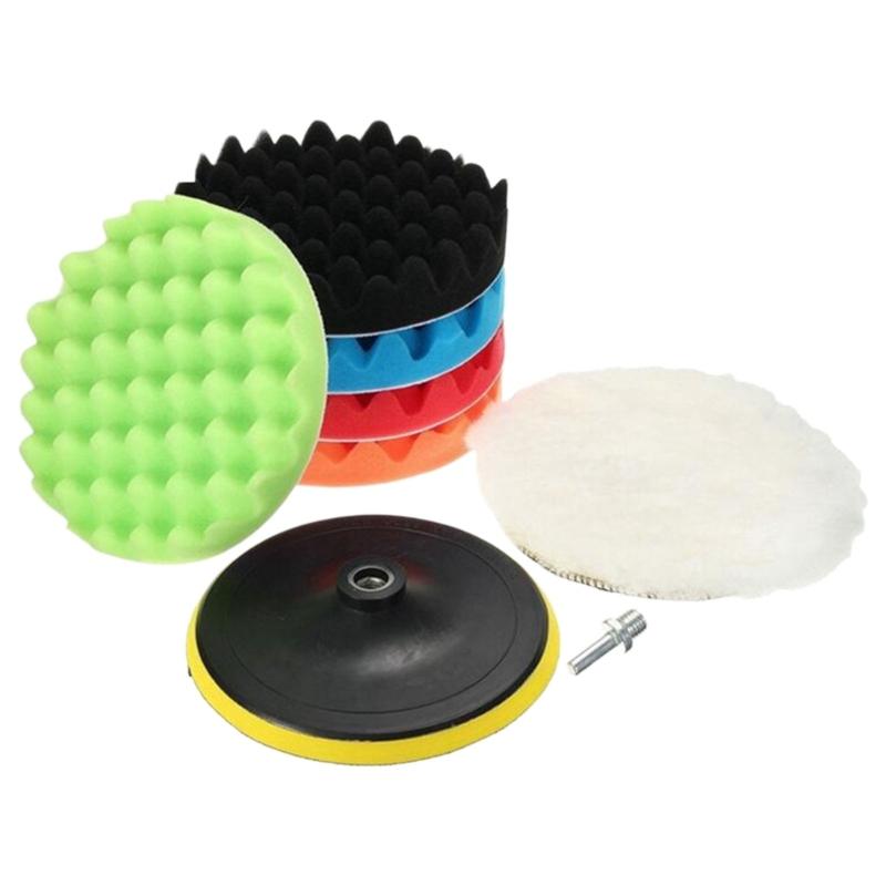 

8Pcs Premium Buffing Pads for Car 7Inch Polishing Sponges Buffing Polishing Pad for Superior Shine 1