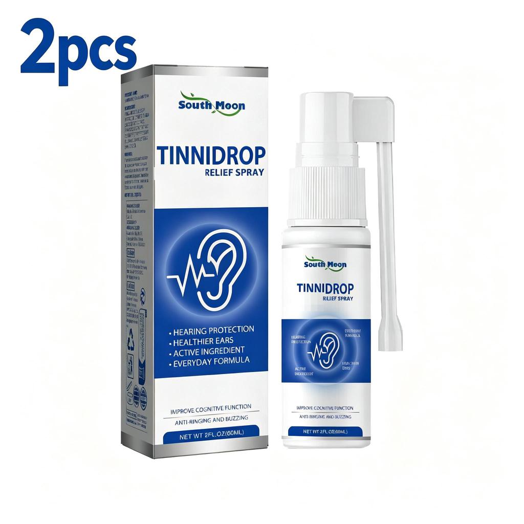 Ear Ringing Relief Spray Relieve  Discomfort Earache Itchy Alleviate Deafness Prevent Hearing Loss Earwax Removal Liquid