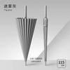 New 24K straight rod umbrella, wind-resistant enlarged full fiber long-handled umbrella, double golf umbrella