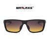 Men's Polarized Sport Casual Dual-Use Sunglasses - Matte Finish, Fashionable UV Protection (P9504)