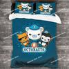 Anime Octonauts Bedding Set Printed Comforter Quilt Bed Cover Duvet Cover Pillow Case 3 Pieces Sets Kids Adult Size Linen Sheet