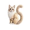 DIY Pearl Painting Kit Cat Design Self Adhesive Diamond Art Craft Kit Creative Handmade Wall Decoration for Living Room Home