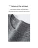 Round Neck Cashmere Knit Sweater for Women - Long Sleeve, Color Block Stripes, Versatile Autumn/Winter Base Layer Top