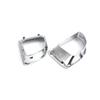 polishes Exterior Trim Electroplated Exterior Trim Front Air Duct Frame Vehicle Accessories Suitable for Car  Mini R55