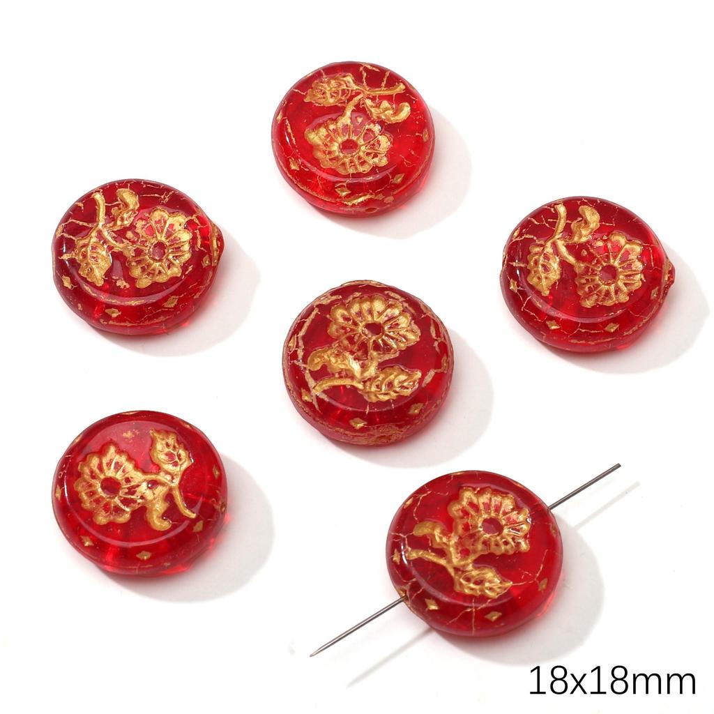 1-20 Buc Margele de Sticlă Cehești Margele Distanțiere Vrac pentru Confecționarea Bijuteriilor DIY Brățară Colier