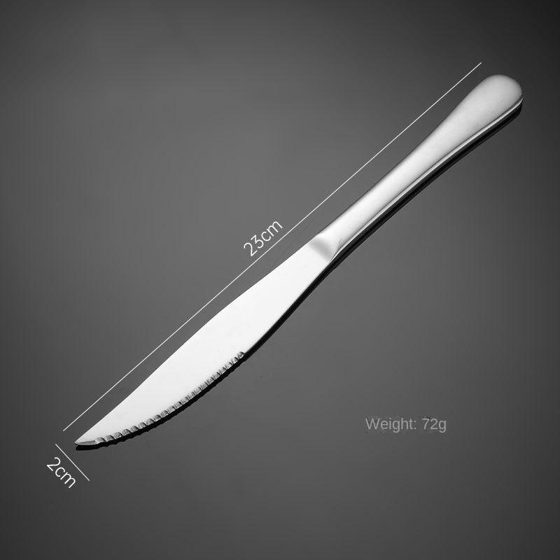 HANYANG 304 Edelstahl Westernbesteck 1010 Kaffeelöffel Löffel Tuch Rad Licht Messer Gabel Löffel