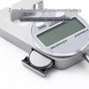 Digital Thickness Caliper: Flat & Pointed Head Gauge for Measuring Paper Board