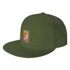 Fashion ASO (Alpen Signal Observatorium) Flat Brim Sun Hat  Durable Denim Hat Womens Visors