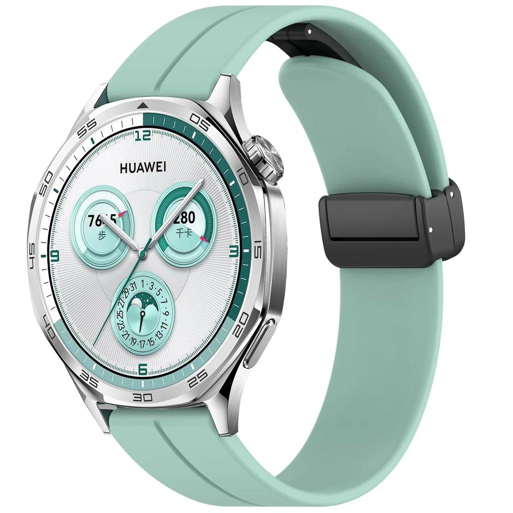 20 22mm Magnetic buckle Strap for Huawei Watch GT6/5/4/GT6 Pro 4 3 2 46mm Silicone Bracelet for Amazfit Balance 2/GTR/GTS 4 Band