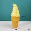 Simulation Ice Cream Model Decoration Fake Ice Cream Cone Food Mould Plastic Ornaments Window Sample Display Party Shooting Prop