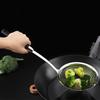 304 Stainless Steel Large Colander Oil Filter Kitchen Oil Frying Skimmer with Long Handle Noodles Food Sieve Cooking Tools