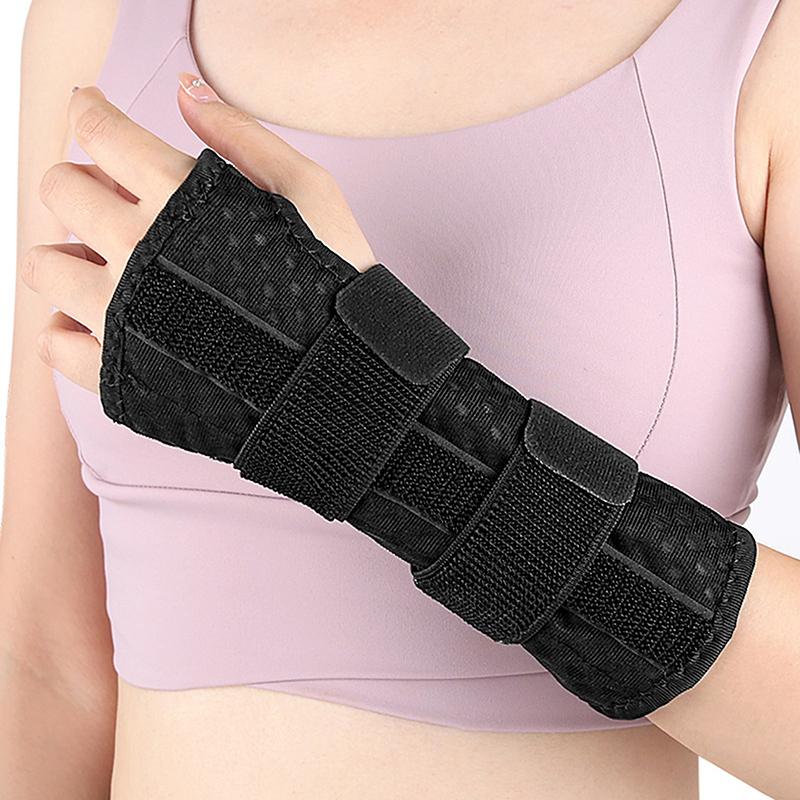 1 Pcs Wrist Brace For Carpal Tunnel Relief/Adjustable Night Wrist Support With Splints For Relief Injuries Pain Sprain Tendonitis