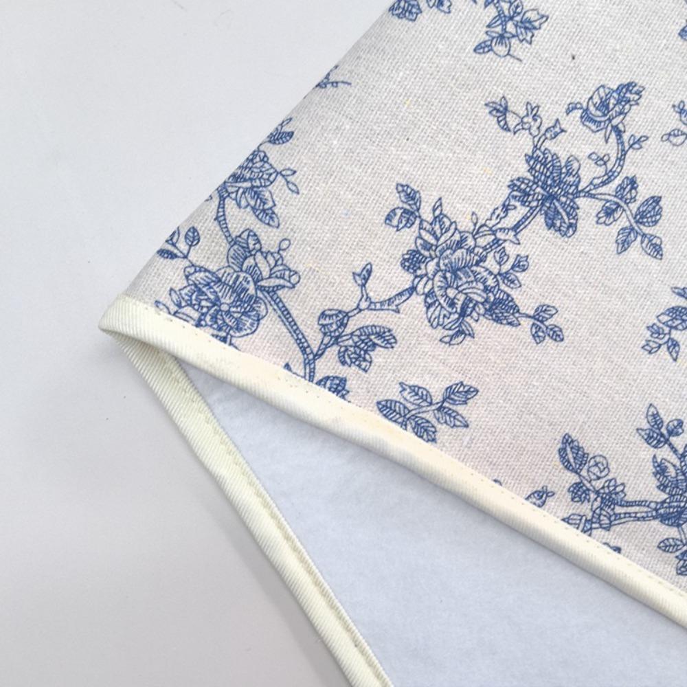 1pcs 140*50cm Ironing Board Cloth Drawstring Tightening Ironing Board Cover Pad  For Ironing Table