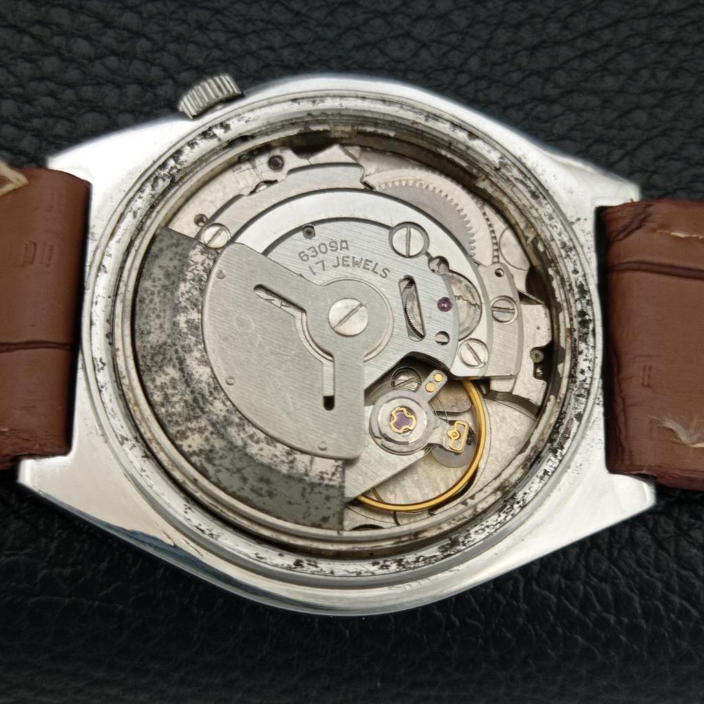 VINTAGE SEIKO 5 AUTOMATIC 6309A JAPAN MENS ORIGINAL DIAL WATCH A708466-1