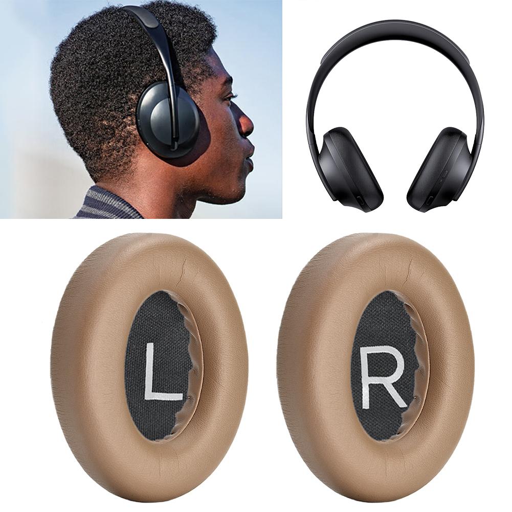 Protein Leather/Sheepskin with Memory Foam Headphones Ear Pads Noise Cancelling Ear Cushions for Bose 700 (NC700) Headphones