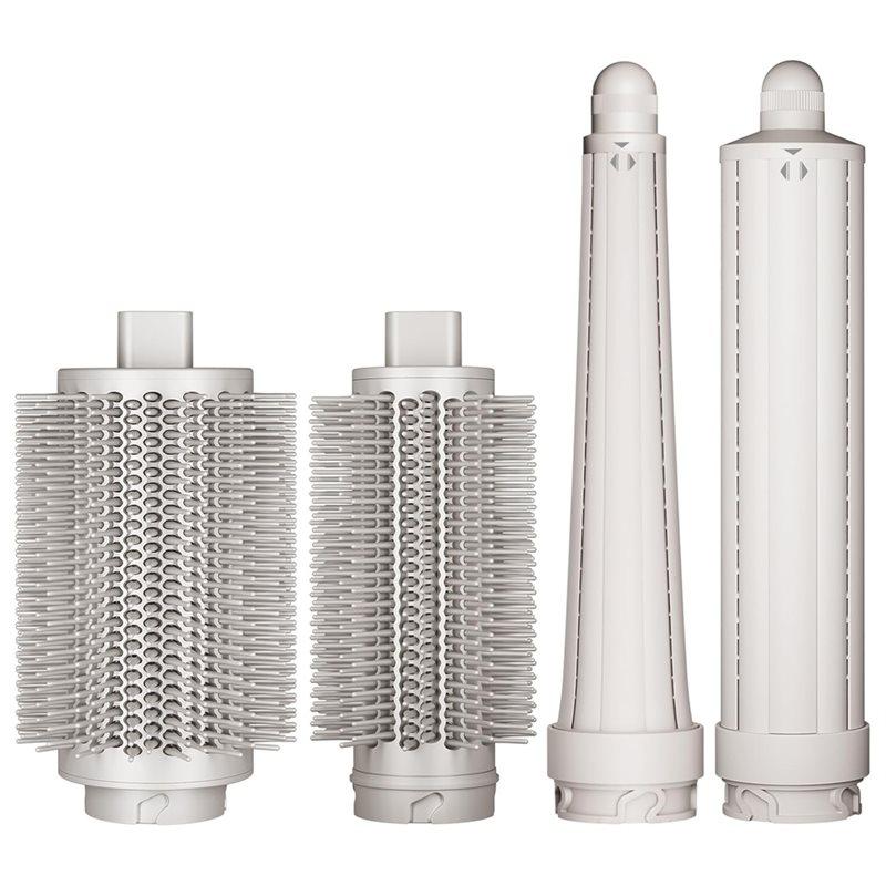 

LITE-For Shark Flexstyle HD400 Attachment Kit-Upgraded Round Volumizing Brush And Long Hair Curling Barrels 4PCS