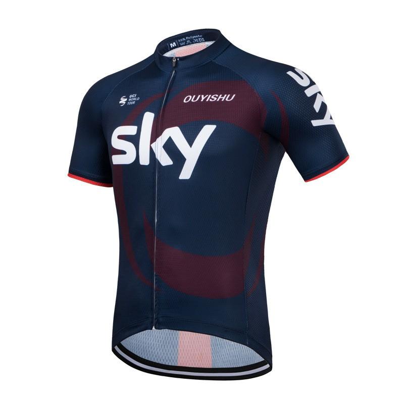 Mens Cycling Jersey Short Sleeve Breathable Performance Bike Shirt Riding Apparel