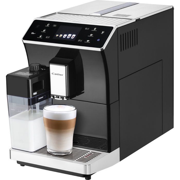 Catler Schwarz Automatische Espressomaschine Ea 950 - Kaffeebohnen - Einstellbarer Edelstahlmahlwerk - Auto-Cappuccino - Edelstahl - Bild 3