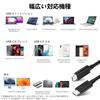 POTRRCIUSUER Thunderbolt 4 Certified 100W Fast Charging 40Gbps Transfer 8K Output Compatible with and Game Consoles USB-C Cable, 0.5m, USB-IF
