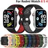 Breathable Strap for Redmi Watch 6 5 4 Accessories Replacement Sport Silicone Watchband Bracelet Correa Xiaomi miBand 9 8 Pro