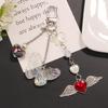 Versatile Phone Strap Angel Keychain Pendant Fashionable Heart Phone Lanyard