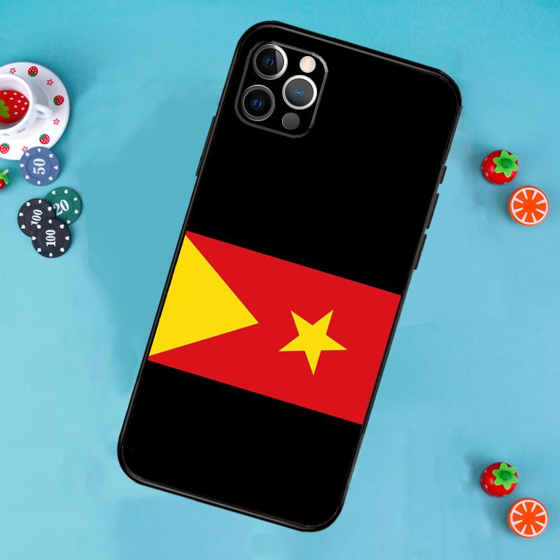 Tigray Flag Phone Case For iPhone 17 Air 14 16 15 11 12 13 Pro Max 12 13 mini 15 16 Plus 16e Cover Funda