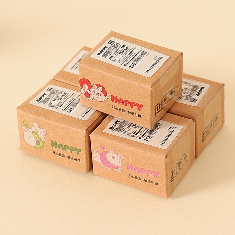 Miniature Creative Mini Express Box Surprise Blind Box Resin Ornaments Trendy Toys