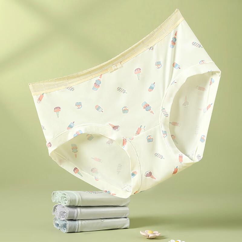 Fenteng Kean Women's Mid-Waist Briefs 4-Pack