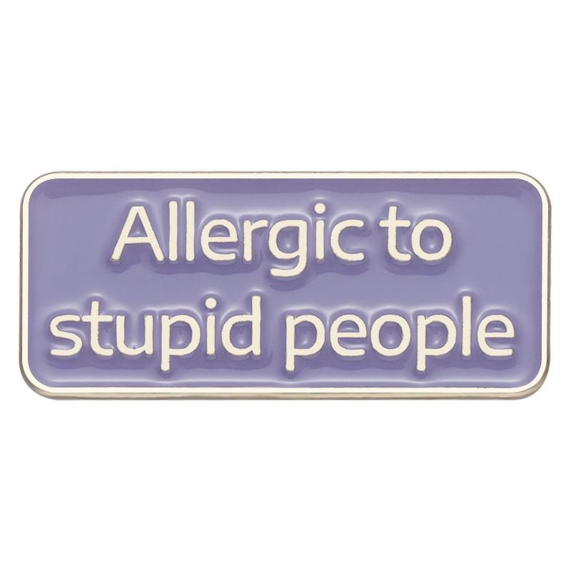 Creative Colorful Heart Shaped Letter Brooches Stylish Cartoon Alloy Badge For All