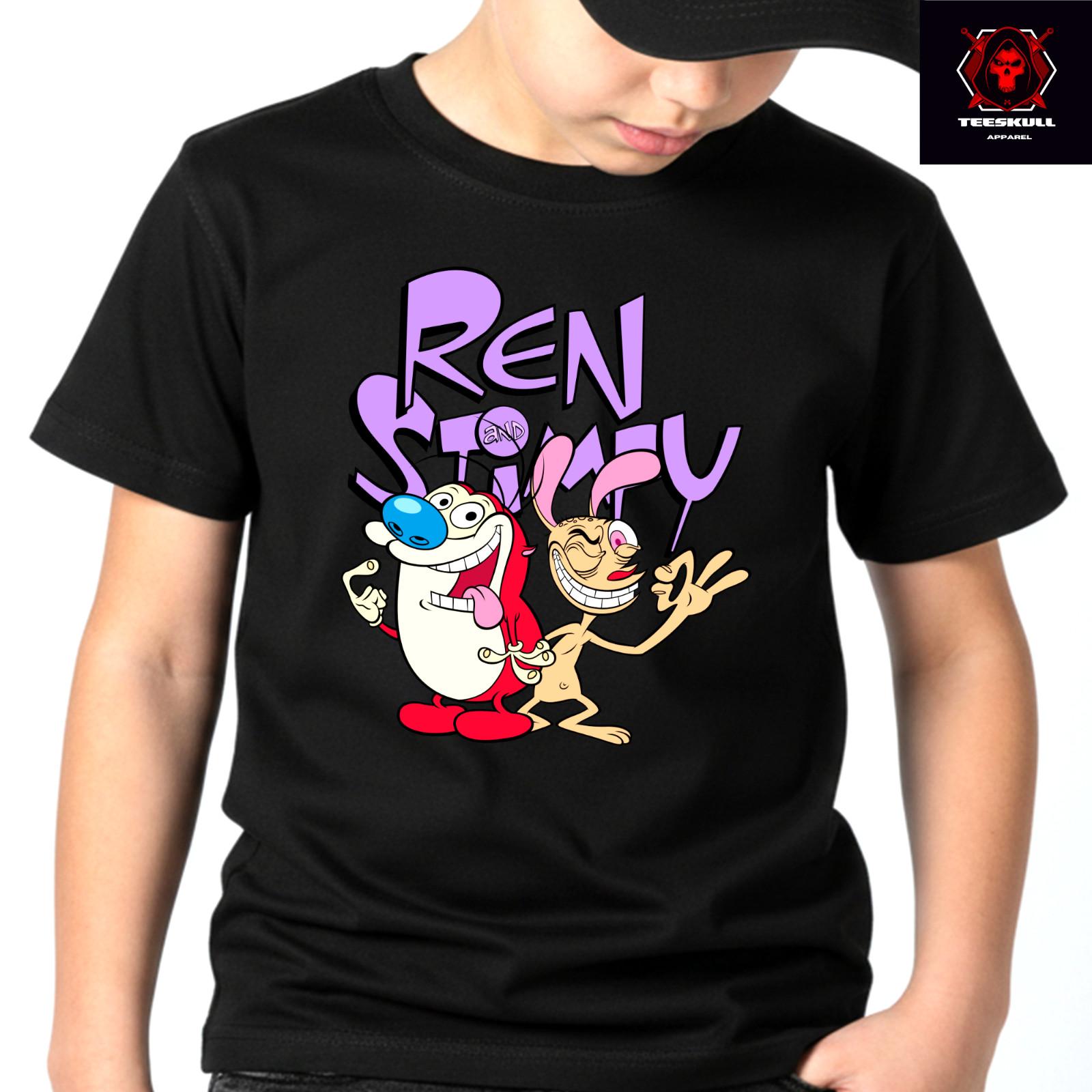 The Ren & Stimpy Show Cartoon Top Premium Cotton Unisex T-Shirt 2XL