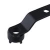 15.5cm Length Angle Grinder Wrench Four-claw Grinder Wrench Black Color