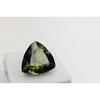 Fabulous Natural Green Moldavite 11-12 Ct Trillion Cut Certified Loose Gemstone