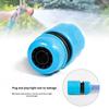 Garden Water Connectors 4-Point Hose Water Pipe Quick Connector Eco-Friendly Water Passage ABS Plastic Nipple-Type for Home