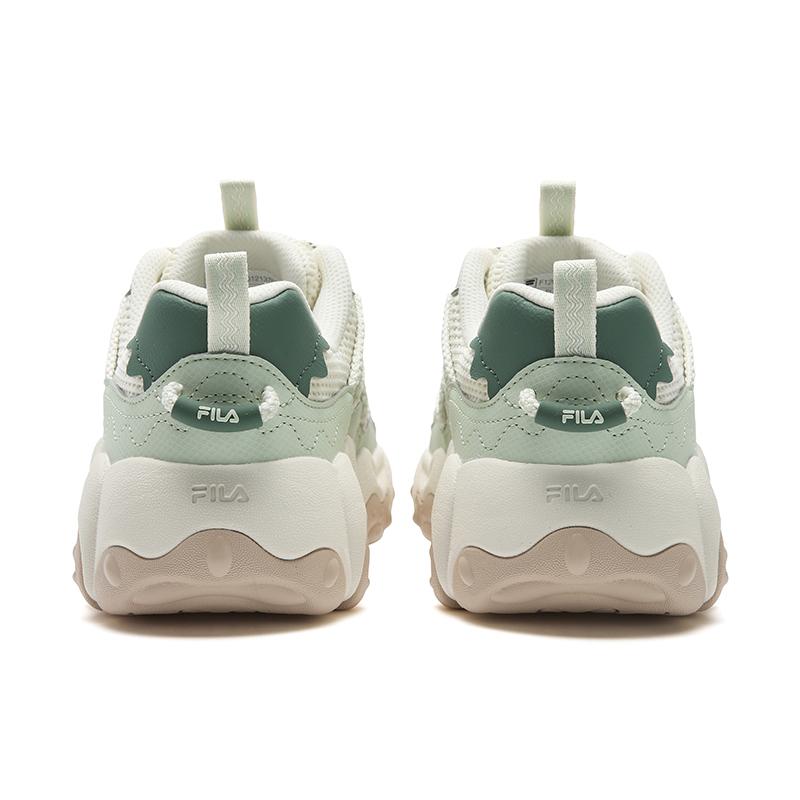 FILA FLUID 6 Cushioning Abrasion Resistant Coverage Lightweight Low top Chunky Sneakers Women's Freshwater Green F12W612137FDA