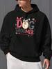 Dog Groomer Hoodie with Graphic Print's Hoodie Soft And Breathable Short Sleeve Perfect for Daily Wear Outdoor Activities Travel A