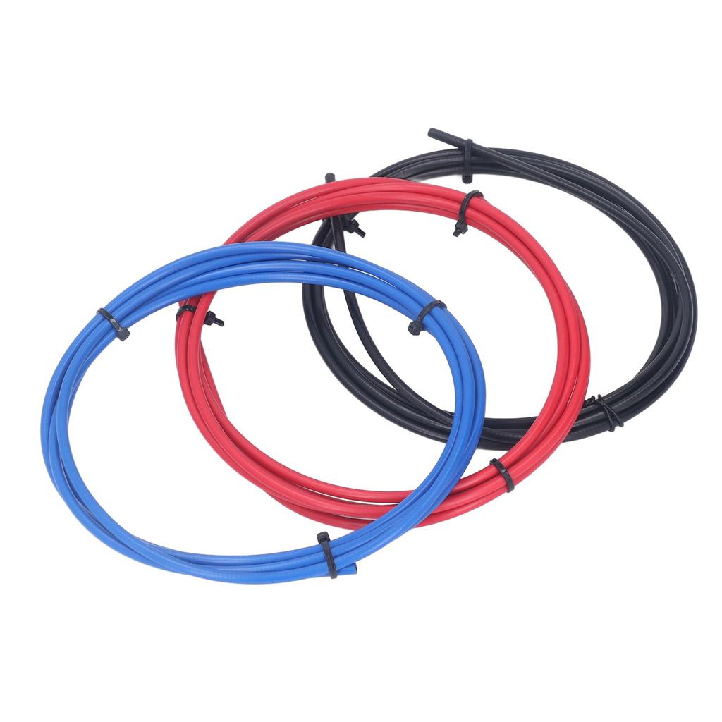 X CANSUN 3 Stück Fahrrad Bremszug Hülle Set Fahrrad Bremszug Set für Mountainbike 3 Farben