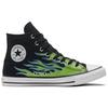 Converse Chuck Taylor All Star Comfortable and Versatile High-Top Canvas Unisex Black, Blue and Green