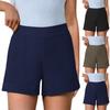 Summer Shorts For Women Casual High Waist Wide Leg Shorts