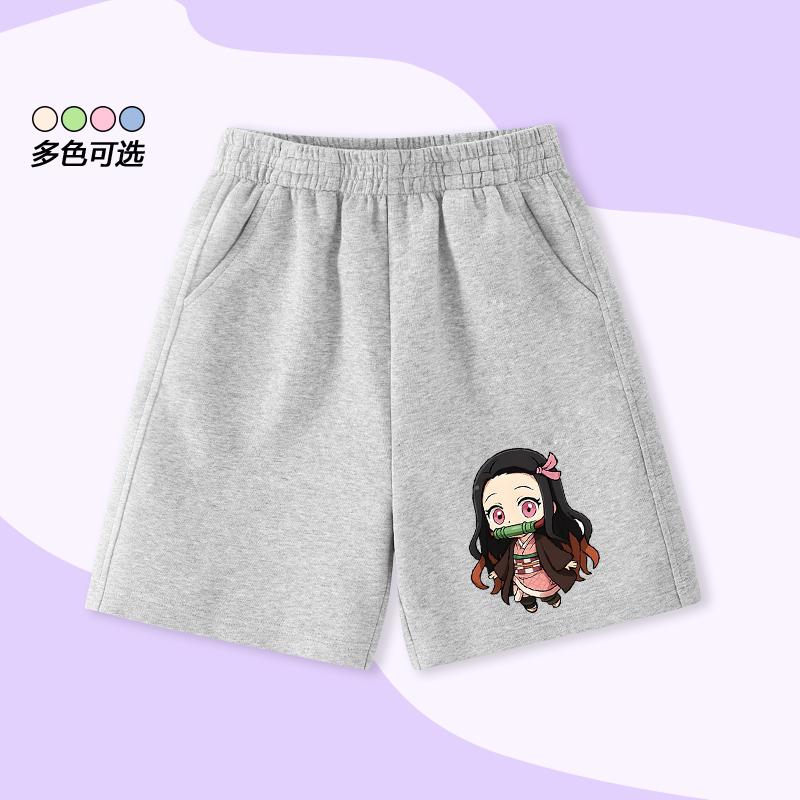 Demon Slayer Tama-chan Butterfly Shinobu Children's Short-Sleeved T-shirt Summer Girls' Summer Outfit Pure Polyester Top