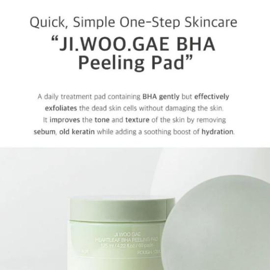 Cellimax Heartleaf BHA Eraser Peeling Pad 60 Sheets