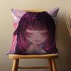 Genshin Impact C-Columbina Throw Pillow Case For 45x45cm,55x55cm,30x30cm For Home Bedroom Decoration And Protector